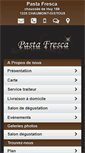 Mobile Screenshot of pasta-fresca.be